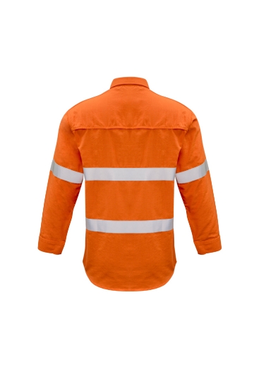 Picture of MENS CLOSED FRONT HOOP TAPED FR SHIRT ORANGE